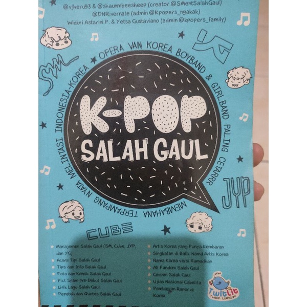 [Preloved] Buku K-Pop Salah Gaul