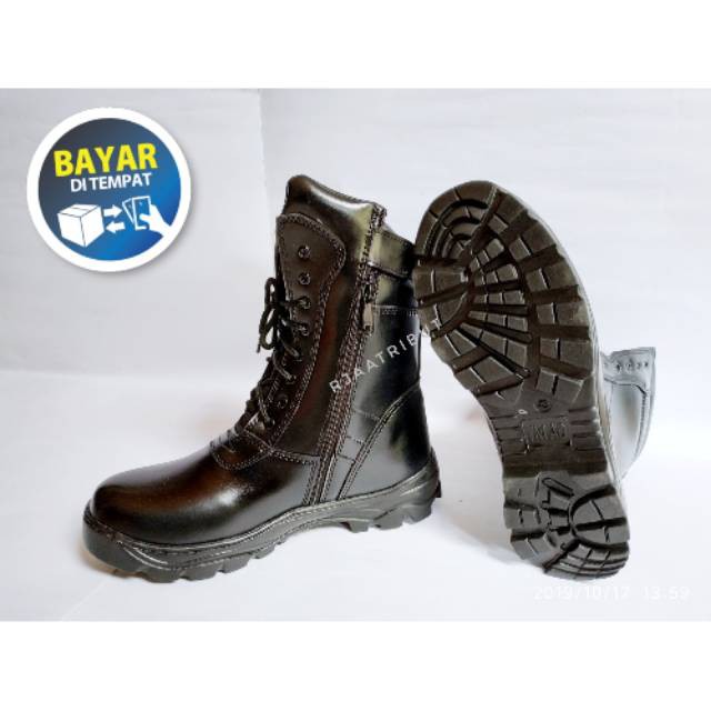 RPM Sepatu pdl model Jatah TNI AD 2019 POLRI /SATPAM /SECURITY /BANSER /PDL TNI /PDL TNI POLRI