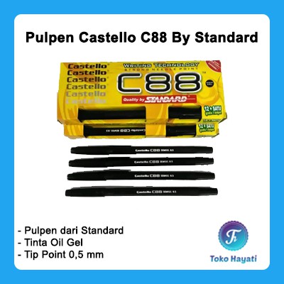 

Pulpen Castelo C88 By Standard