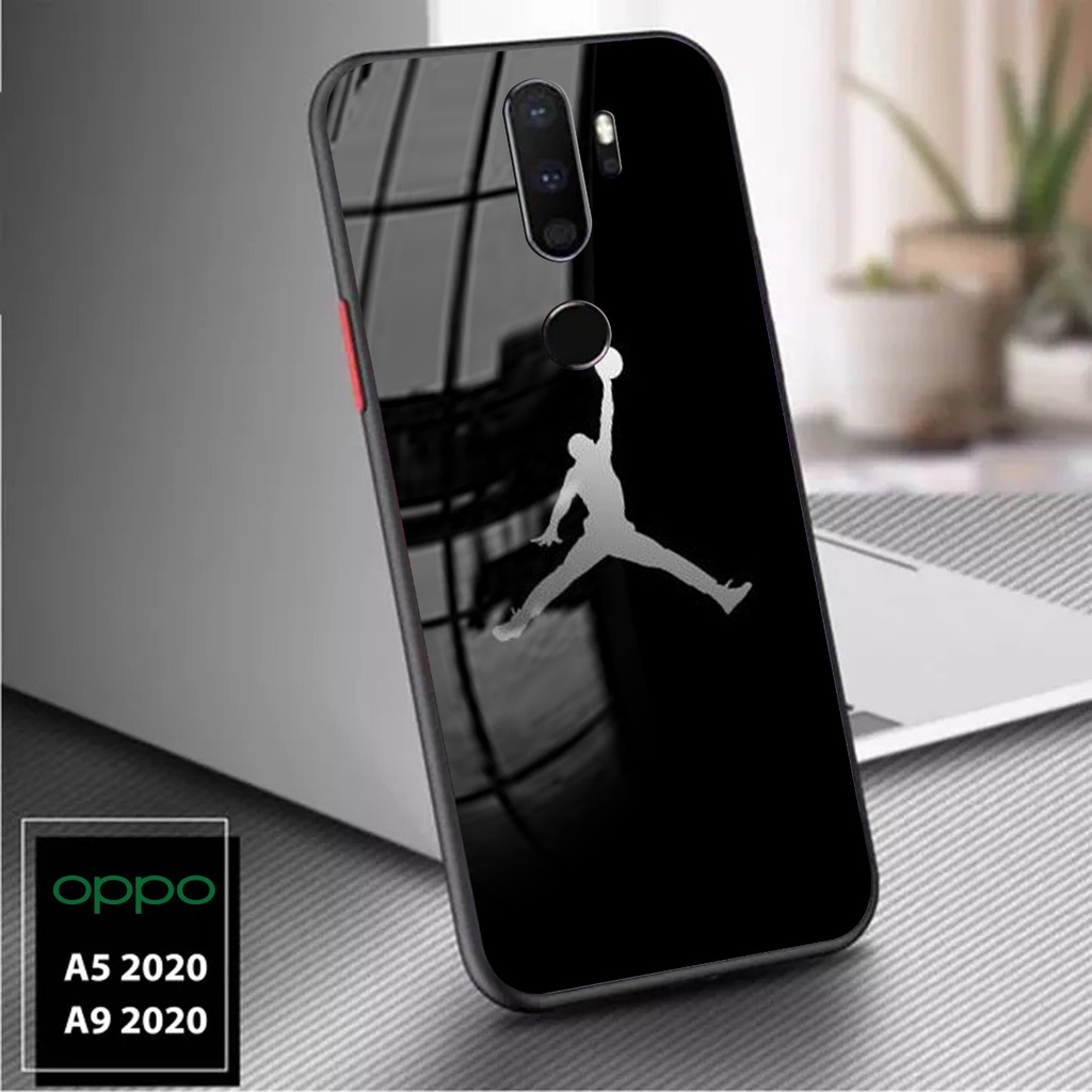 Softcase Glass Kaca Oppo A5 2020 A9 2020 [FC34] Casing Hp Oppo A5 2020 A9 2020 - Case Hp Oppo A5 202