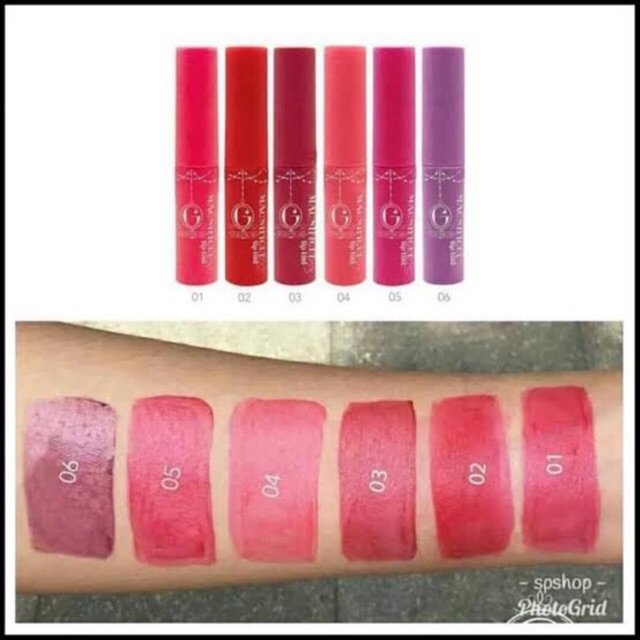 lengkap warna - madame gie lip tint - Madame gie madam gie liptint / madame gie liptin best seller / magnifique liptin