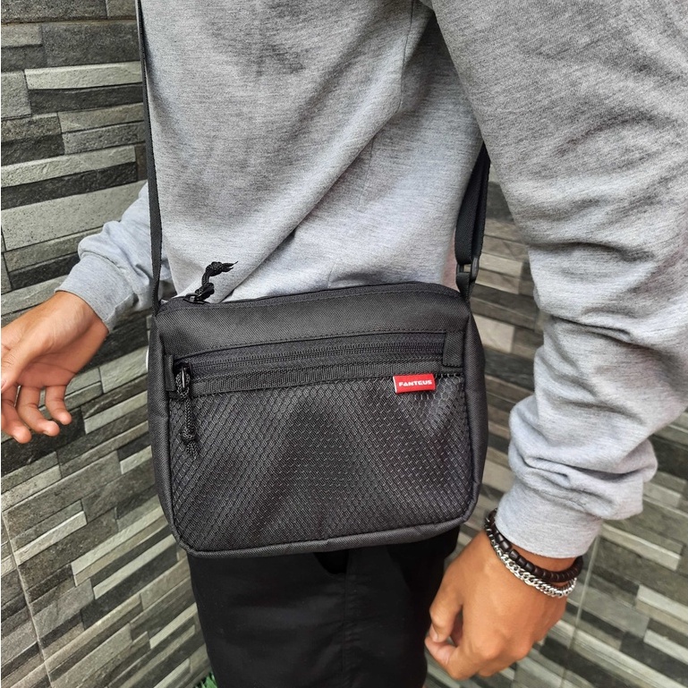 Tas Selempang Mini - Sling bag Bahan Cordura - Tas Pria Free Ongkir Terlaris