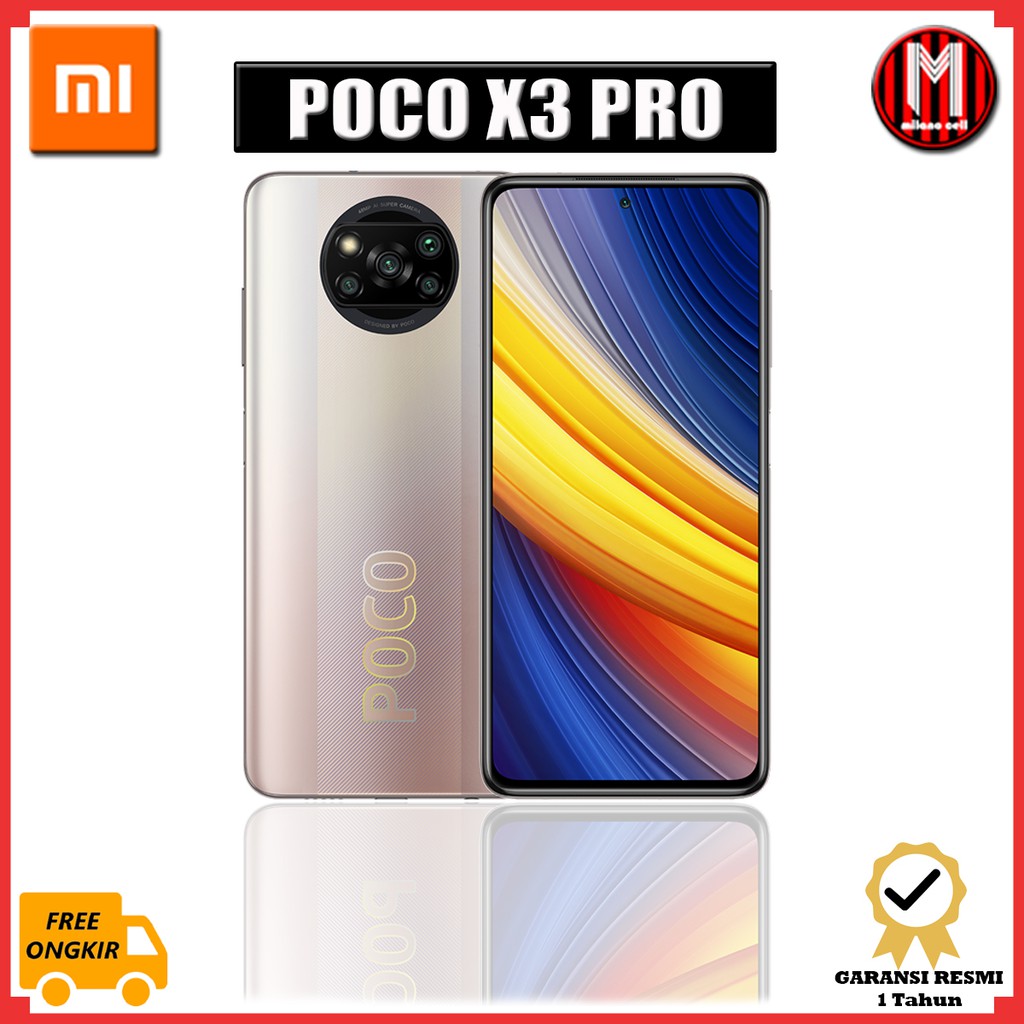 POCO X3 PRO | Varian Kapasitas 6GB/128GB dan 8GB/256GB | Garansi Resmi