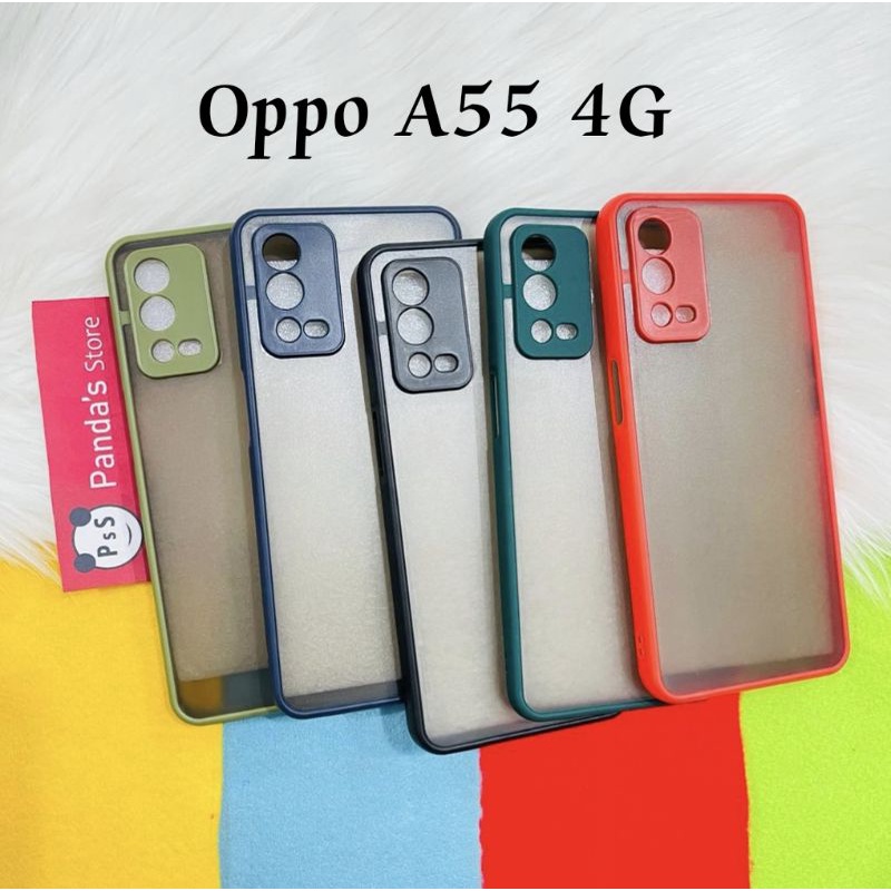 Case Oppo A55 New 2022 My choice Original + Ring Kamera / Pelindung Kamera (PsS)