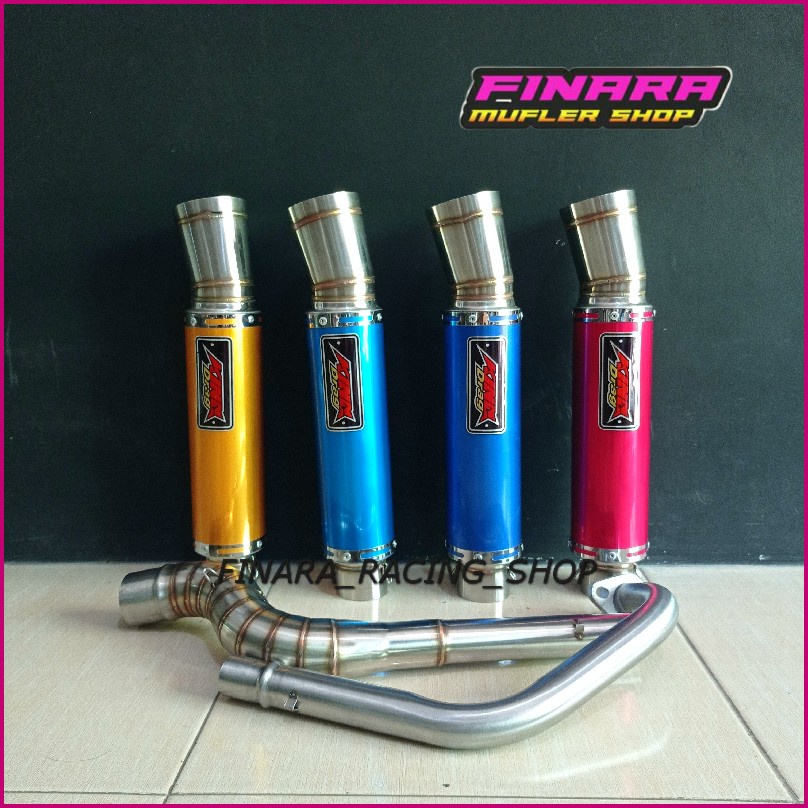 EKZOS Y15ZR EXHAUST RACING PIPE KING DRAG 32MM KINGDRAG EXHAUST PIPE Y15