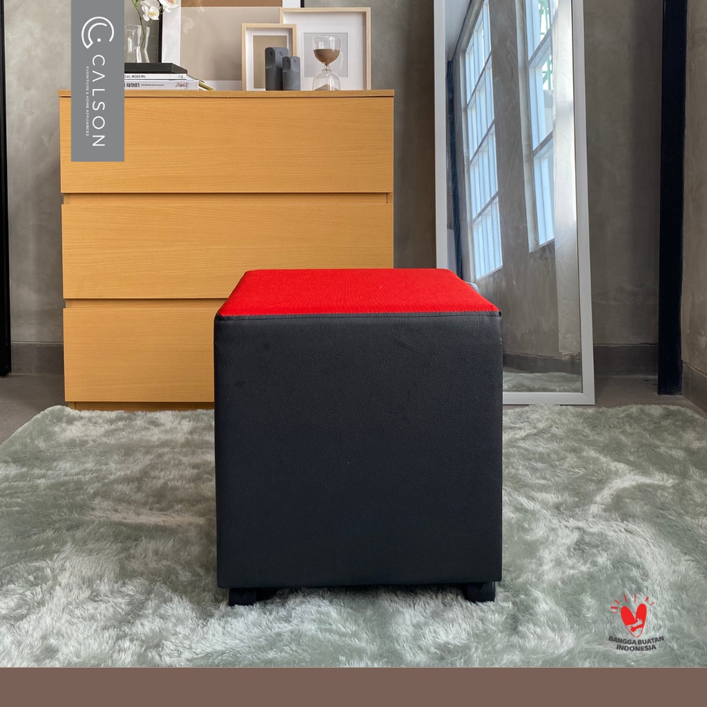 Puff Stool / Stool Sofa / Stool Kotak / Puff Kotak CALSON