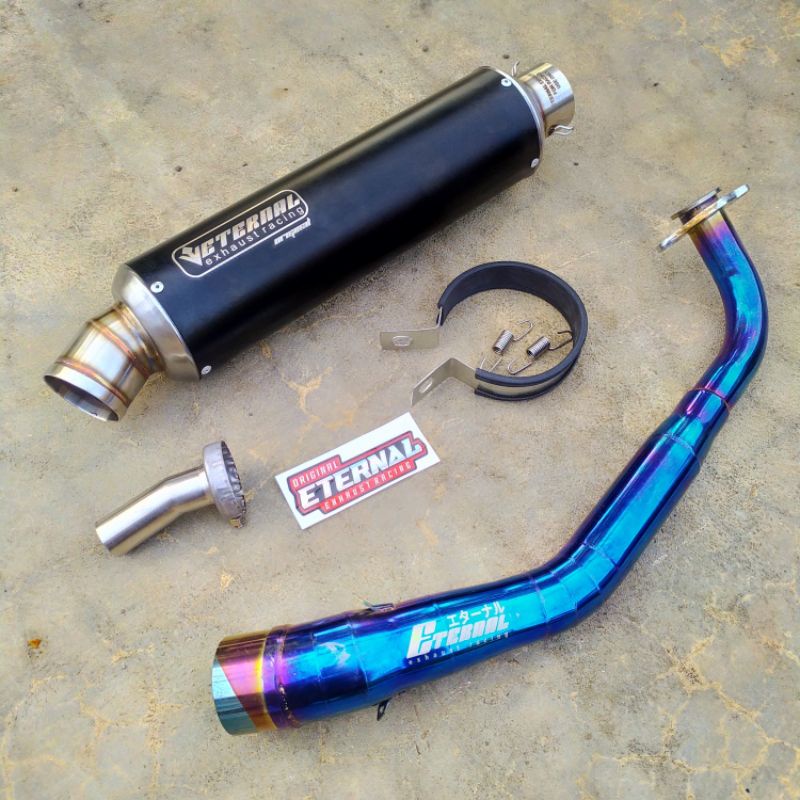knalpot racing Vario 150/125 nmax aerox pcx adv mio eternal exhaust
