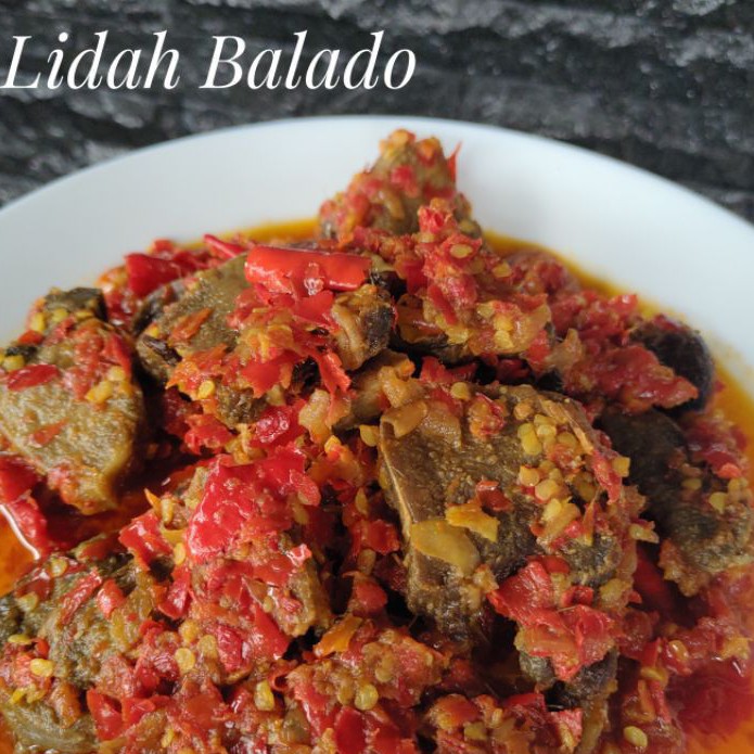 

Lidah Balado (1 lidah utuh)