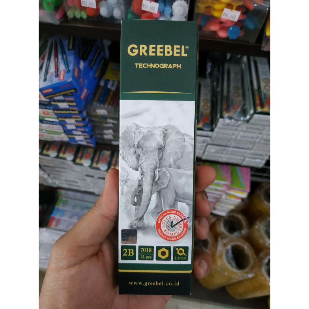 

Pensil Greebel 1 Kotak Isi Original