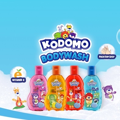 Kodomo body wash with bubble stick 200ml