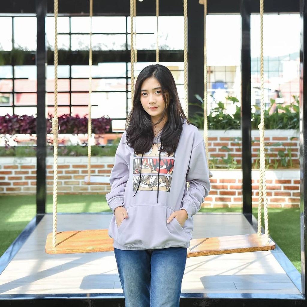 Nara Grosir - Boku No Hero Sweater | Fashion Terkini | Sweater Termurah