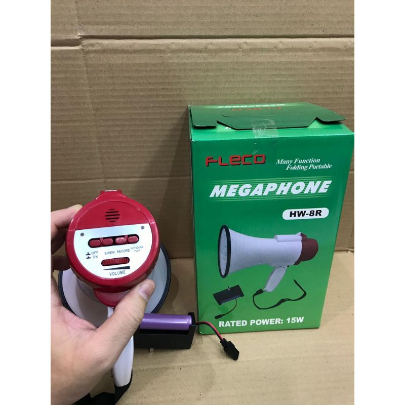 Megaphone Toa Kecil Fleco Multifungsi HW-8R - Toa Fleco - Toa Murah