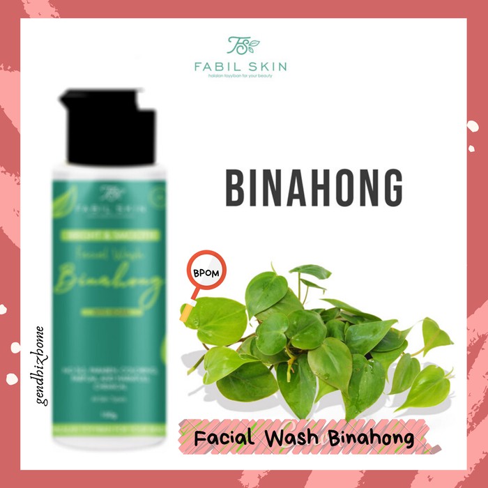 Promo Facial Wash BINAHONG Fabil Skin Kulit Normal berminyak jerawat komedo