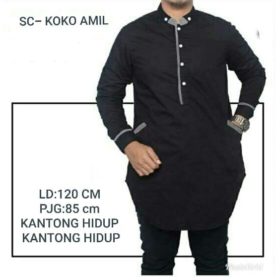 [KOKO AMIL SC] baju koko Pria Katun var color