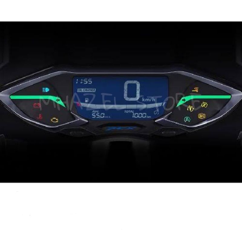 Sticker stiker pelindung anti gores spidometer motor honda pcx 160 terbaru 2021