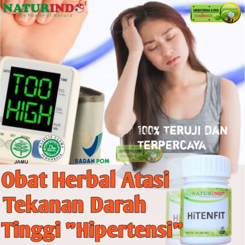 HERBAL OBAT HIPERTENSI OBAT DARAH TINGGI OBAT HERBAL TEKANAN DARAH TINGGI HITENFIT