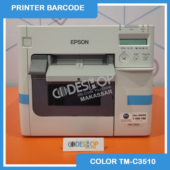 Printer Epson Inkjet Label Barcode Color TM-C3510