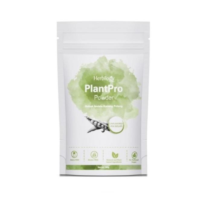 

#####] HERBILOGY PLANTPRO POWDER UNFLAVORED - PLANT PROTEIN 280GR