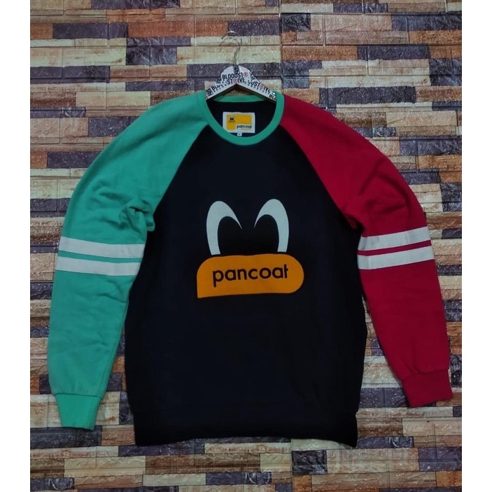 crewneck pancoat 3tone