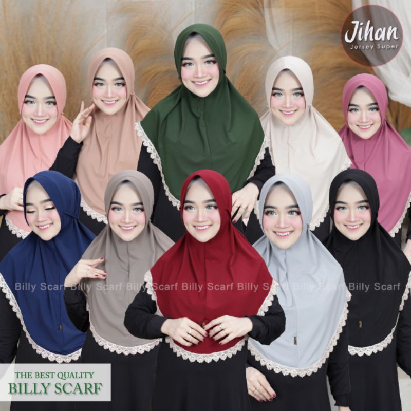 Jilbab JIHAN brand billy scarf