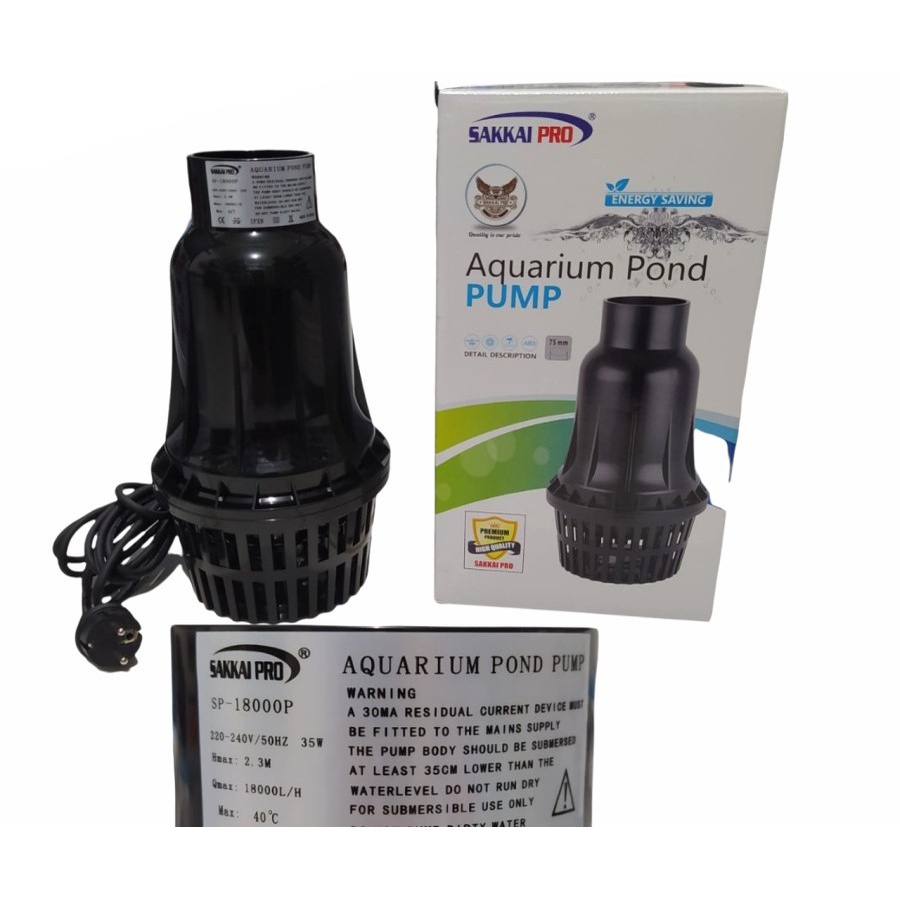 MESIN POMPA KOLAM CELUP SAKKAI PRO SP 18000 / Aquarou