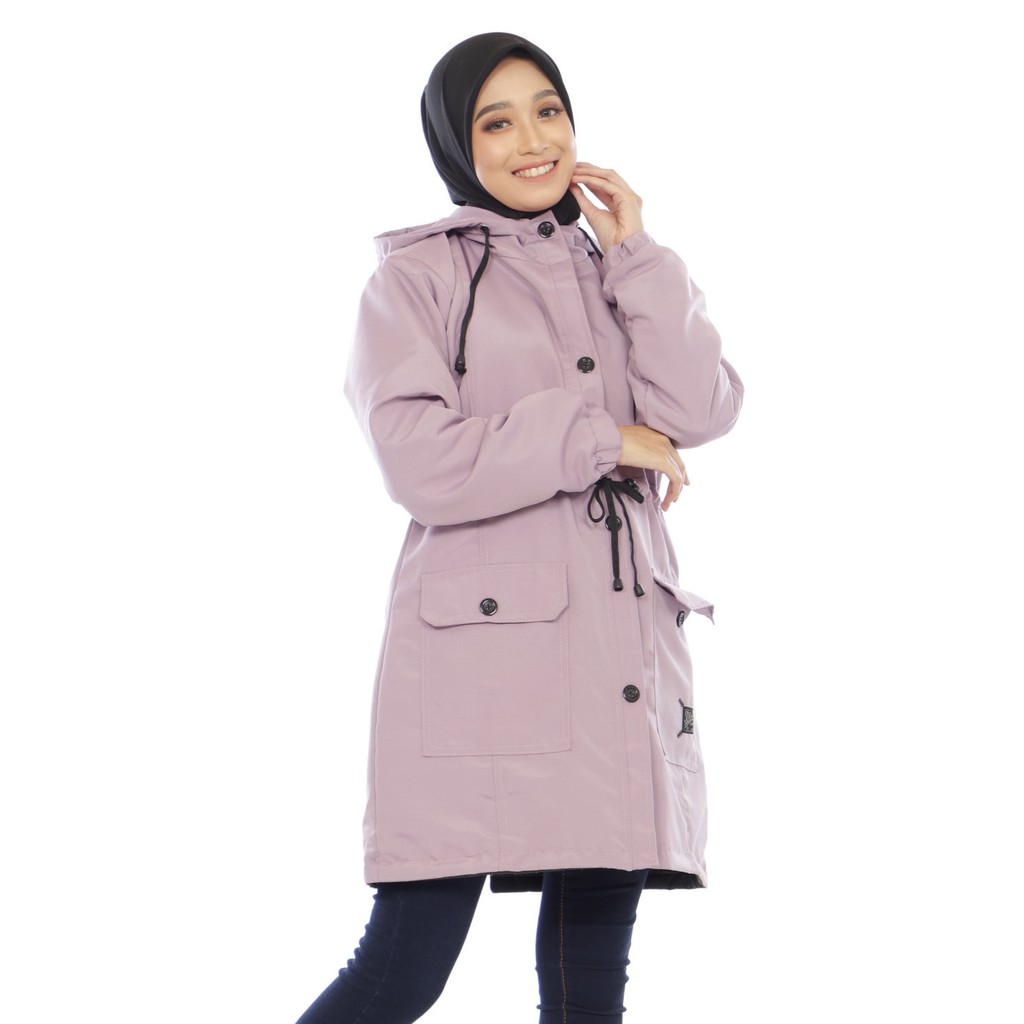 X-Urband Jacket Wanita Lovely Muslimah Hijabers Hoodie Syari A105