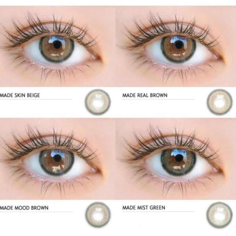 Softlens IDOL MADE 14.5 MM NORMAL by URBAN FACTORY  Softlen Soflen Soflens Warna