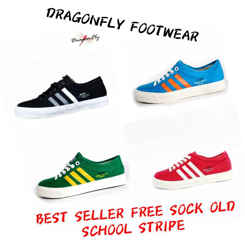 Sepatu Dragonfly Falcon - Sepatu Capung - Gratis Kaos Kaki