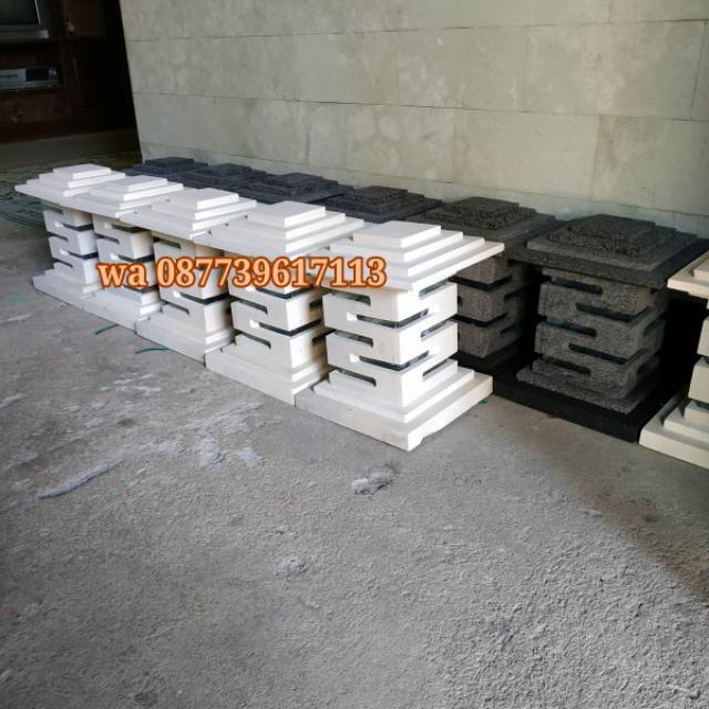 ukiran relief batu alam dekorasi rumah