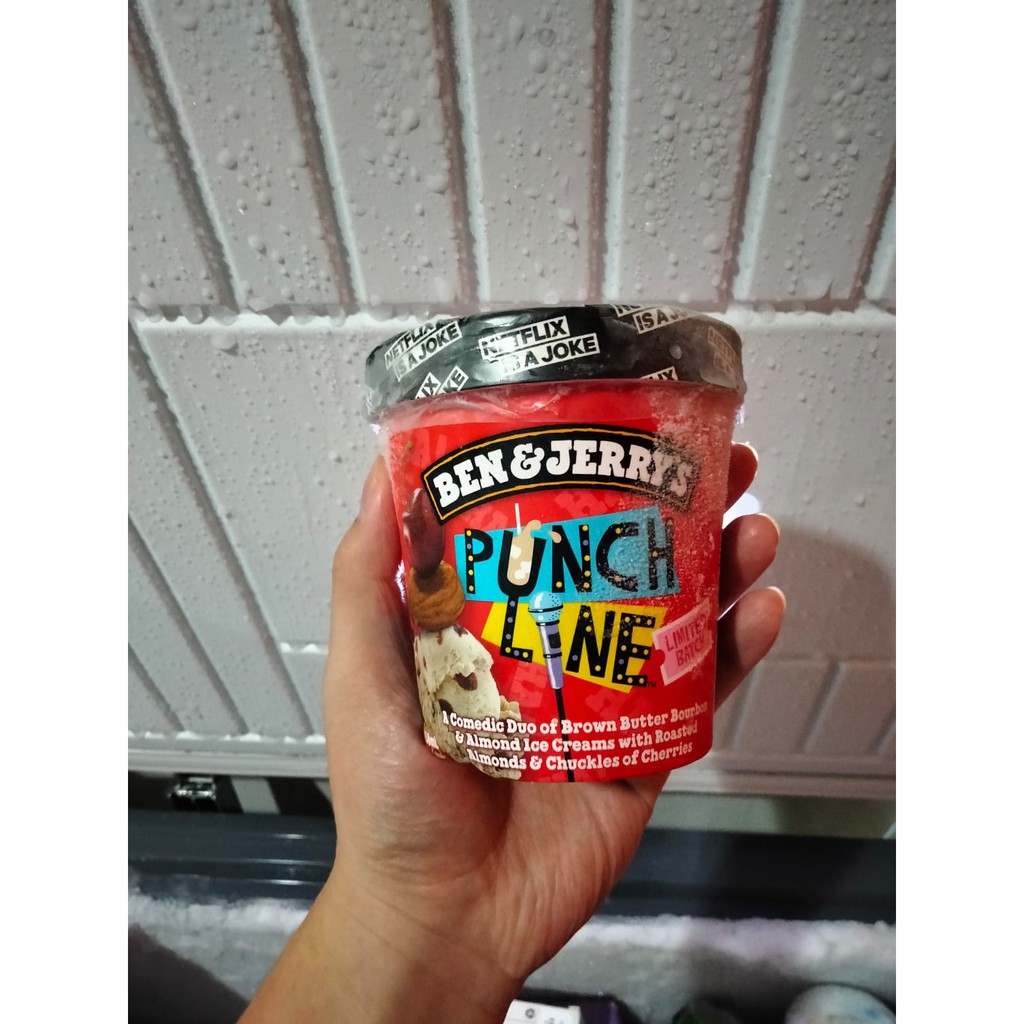 

Ben & Jerry's Ice Cream Punch Line 473ML