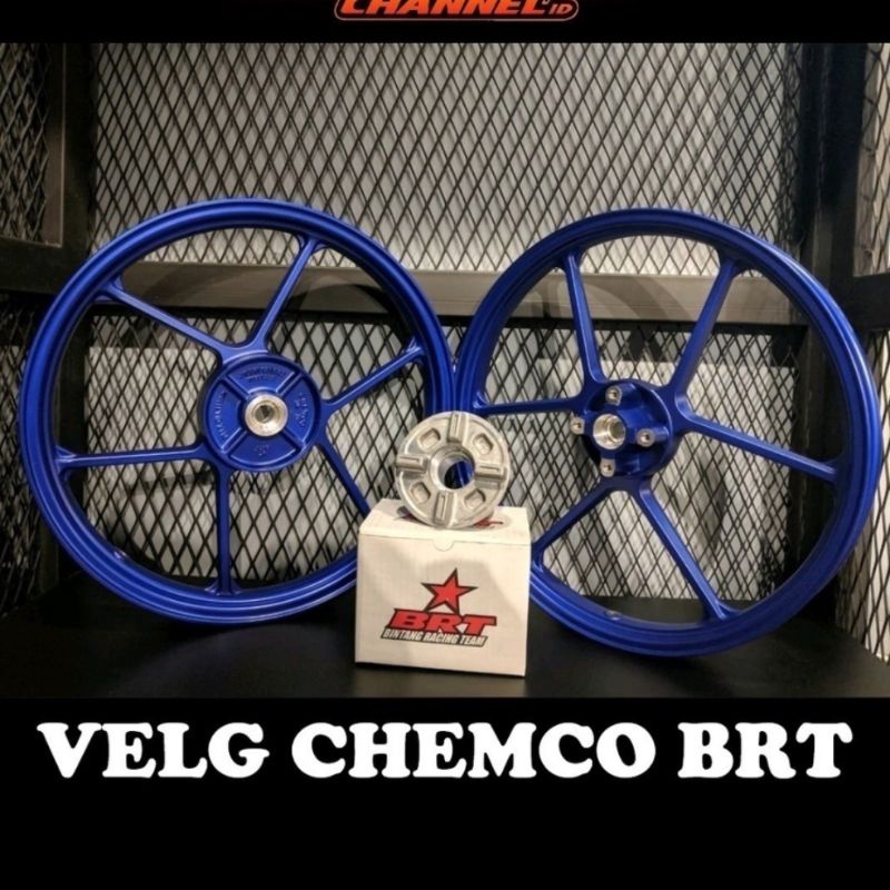 VELG BRT ZUPITER Z VELG BRT BIRU BLUE JUP Z BISA DIAPLIKASIKAN CB GL MP TIGER