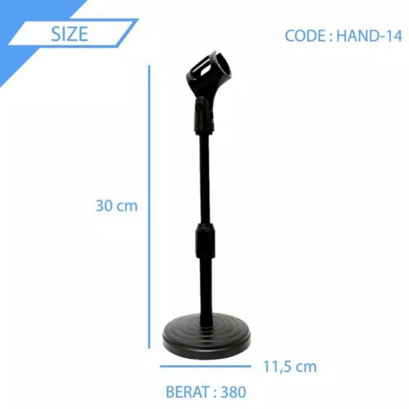 standing mic meja stand mic meja