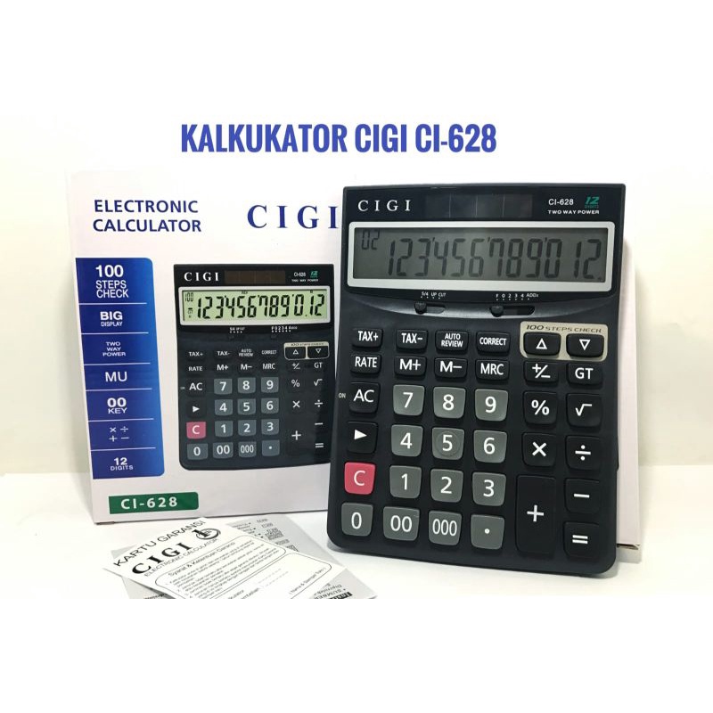 

Cigi Calculator CI-628