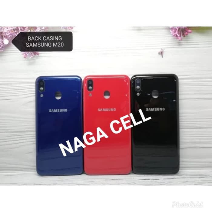 Backdoor Backcasing Backcover Tutup Belakang Samsung M20 original