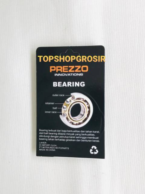 (PROMO) LAHAR RODA DEPAN BEARING MOTOR 6300 2RS BERKUALITAS