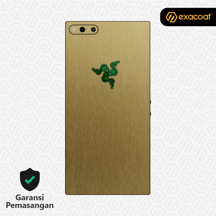 [EXACOAT] Razer Phone 3M Skins Titanium Gold