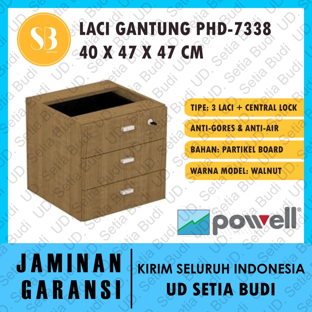 Laci Kantor / Kerja Gantung Powell One PHD 7338