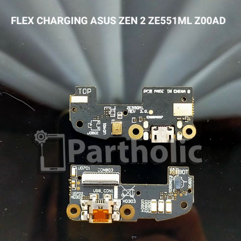 PCB FLEXIBLE / PAPAN KONEKTOR FLEKSIBEL CHARGER ASUS ZEN 2 ZE551ML Z00AD