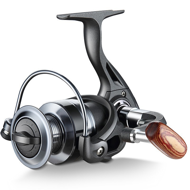 reel pancing qida zh5000 series fishing reel 4.7:1 gear ratio black Grab Medan