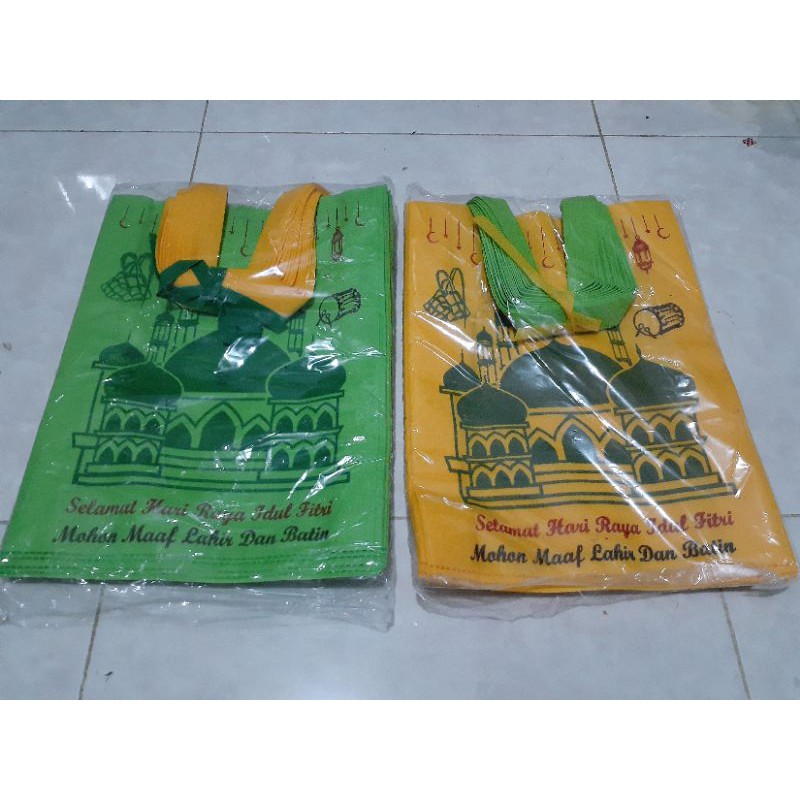 Tas Souvenir / Goodie Bag / Kantong Idul Fitri Lebaran Ramadhan Bahan Lebih Tebal