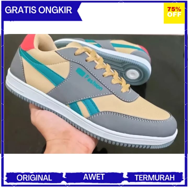 (BAYAR DITEMPAT) TERBARU DAN TERLARIS Sepatu Sneakers wanita Tali Fashion RBX