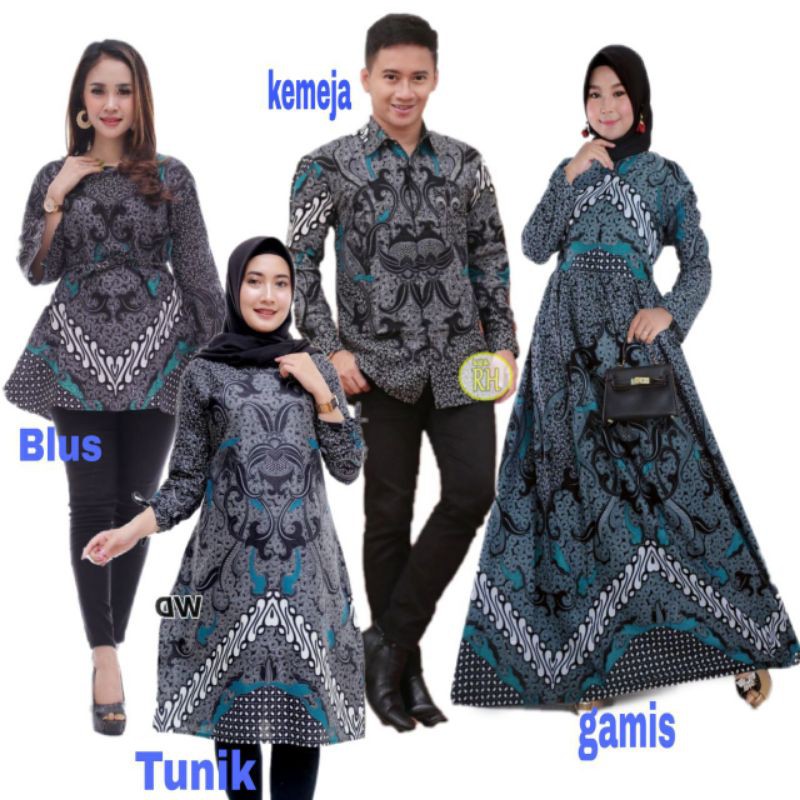 COUPLE BATIKA ETNIC NEW MOTIF ORI BEST SELLER couple family