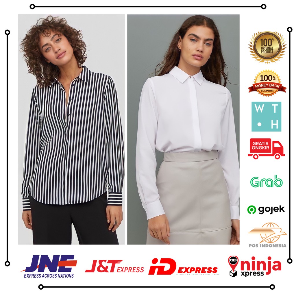 Kemeja wanita H&M ORIGINAL