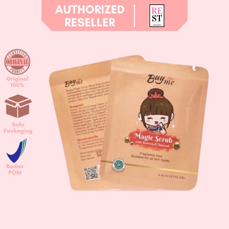 RESTBEAUTY - Buy Me Magic Scrub BPOM ll Buyme Magic Scrub