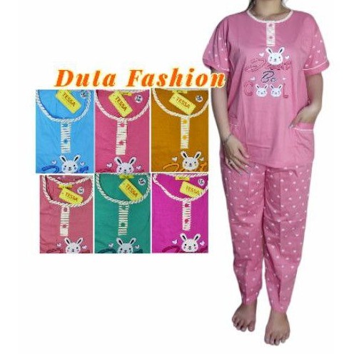 BAJU TIDUR CP JUMBO TESSA - PIYAMA CP JUMBO TESSA