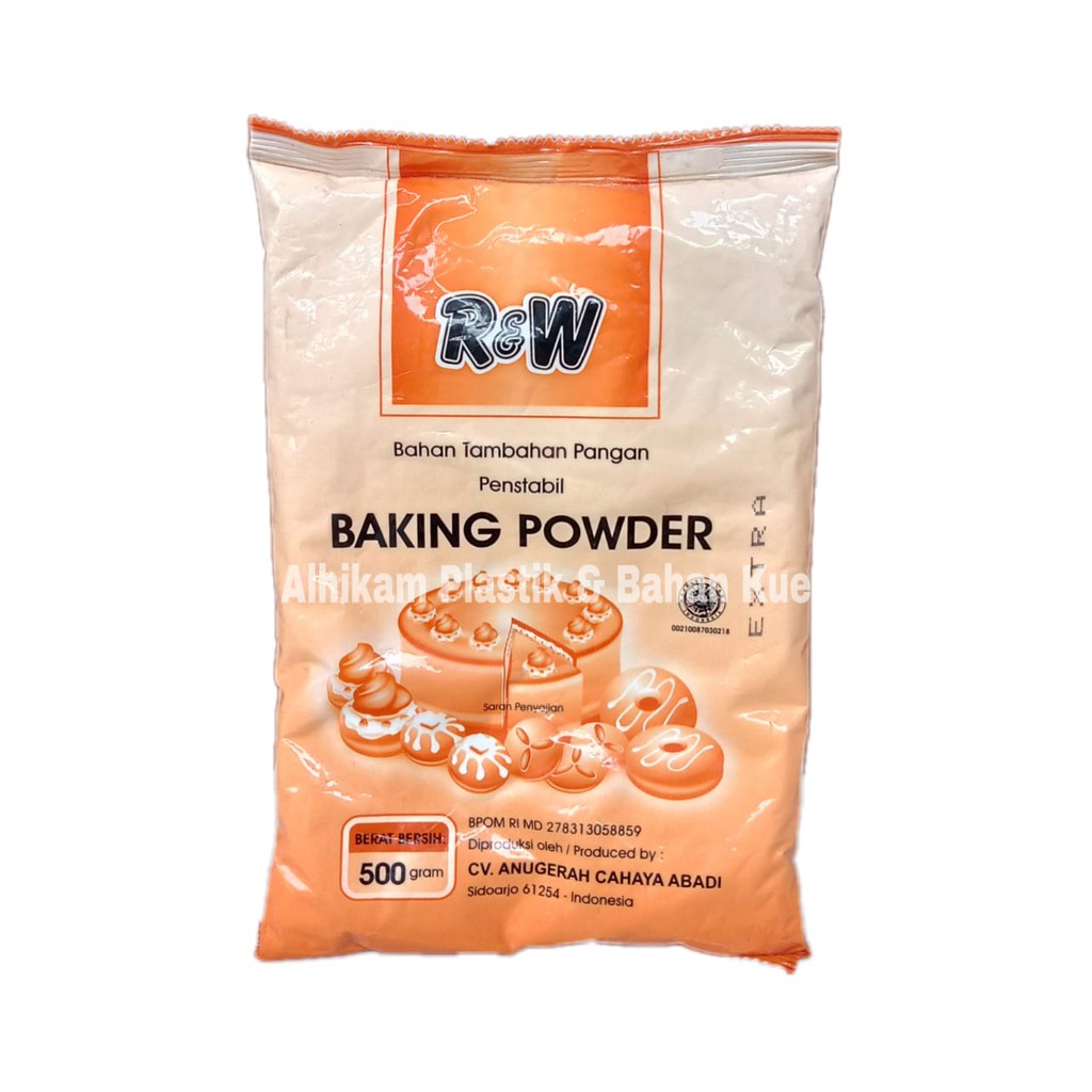 

Baking Powder Rajawali Orange 500gr Extra RW