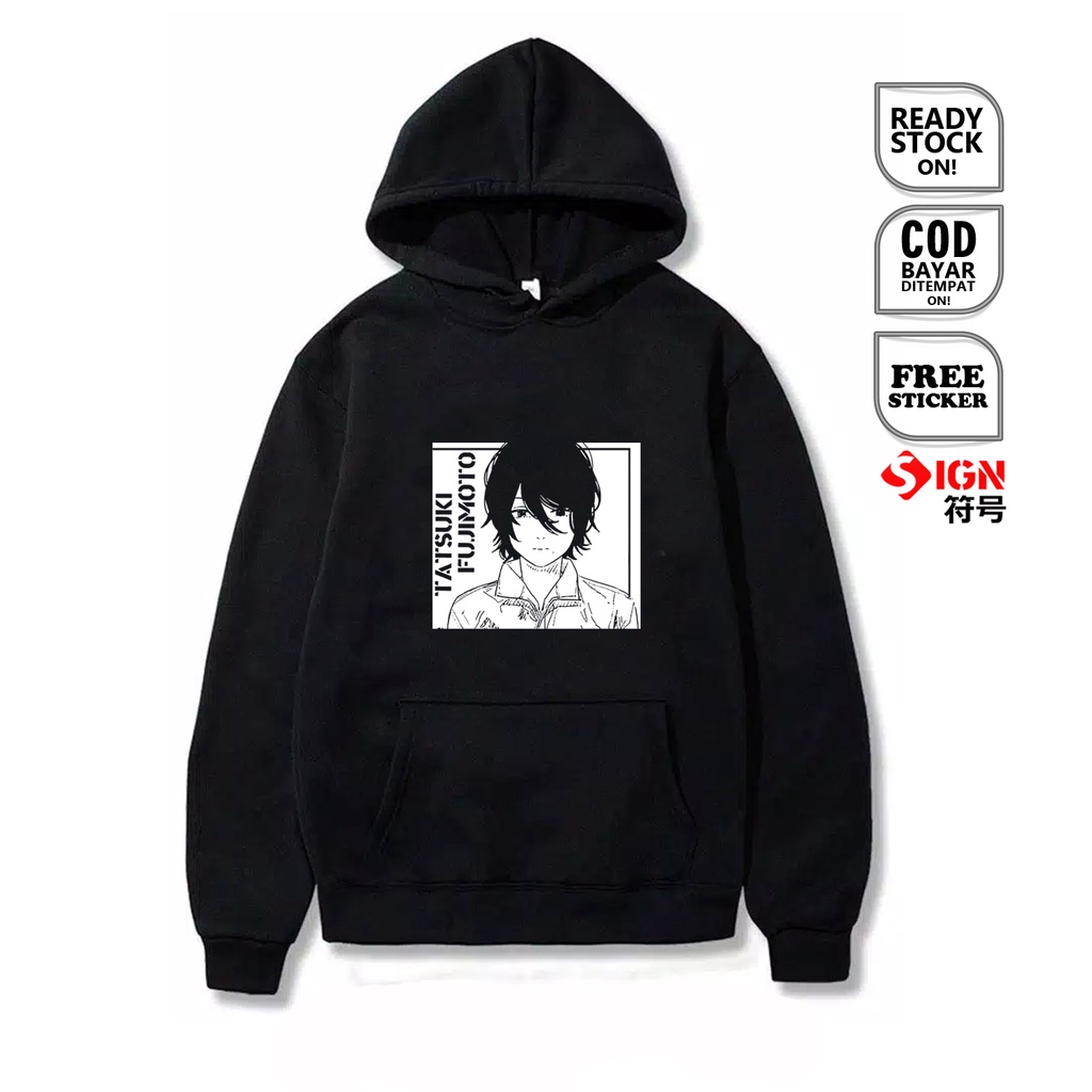 HOODIE WAIFU ANIME MANGA TATSUKI FUJIMOTO CHAINSAW MAN FIRE PUNCH BAJU JEPANG COSPLAY JAPAN CULTURE MAKIMA DENJI POWER AKI HAYAKAWA REZE SIGN CLOTH