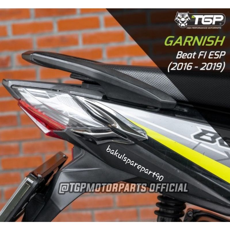 Aksesoris Variasi Garnish Lampu Belakang Beat FI ESP 2016-2019