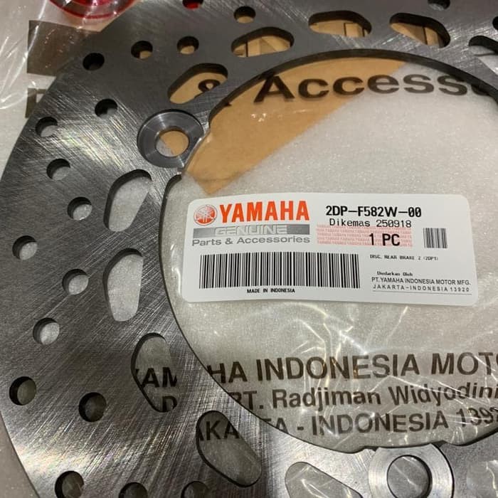 Piringan Rem Cakram Disc Brake belakang - N Max Asli Yamaha 2DP-F582W-00