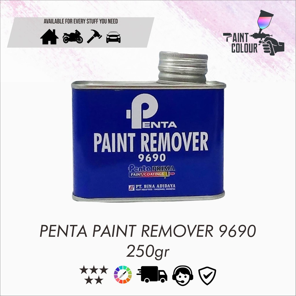 PENTA PAINT REMOVER 9690 250 ML /SODA API PENGELUPAS CAT